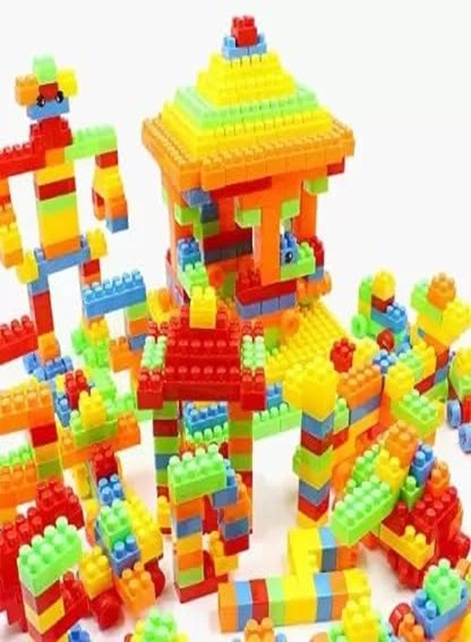 MOBCLIXS TECHNOLOGIES PVT. LTD 100Pcs Building Blocks/Interlocking Blocks/Play Blocks/Building Blocks/Learning Blocks Creative Blocks and Learning Educational Toy Set for Kids of + 3 Years__272 - Image 1